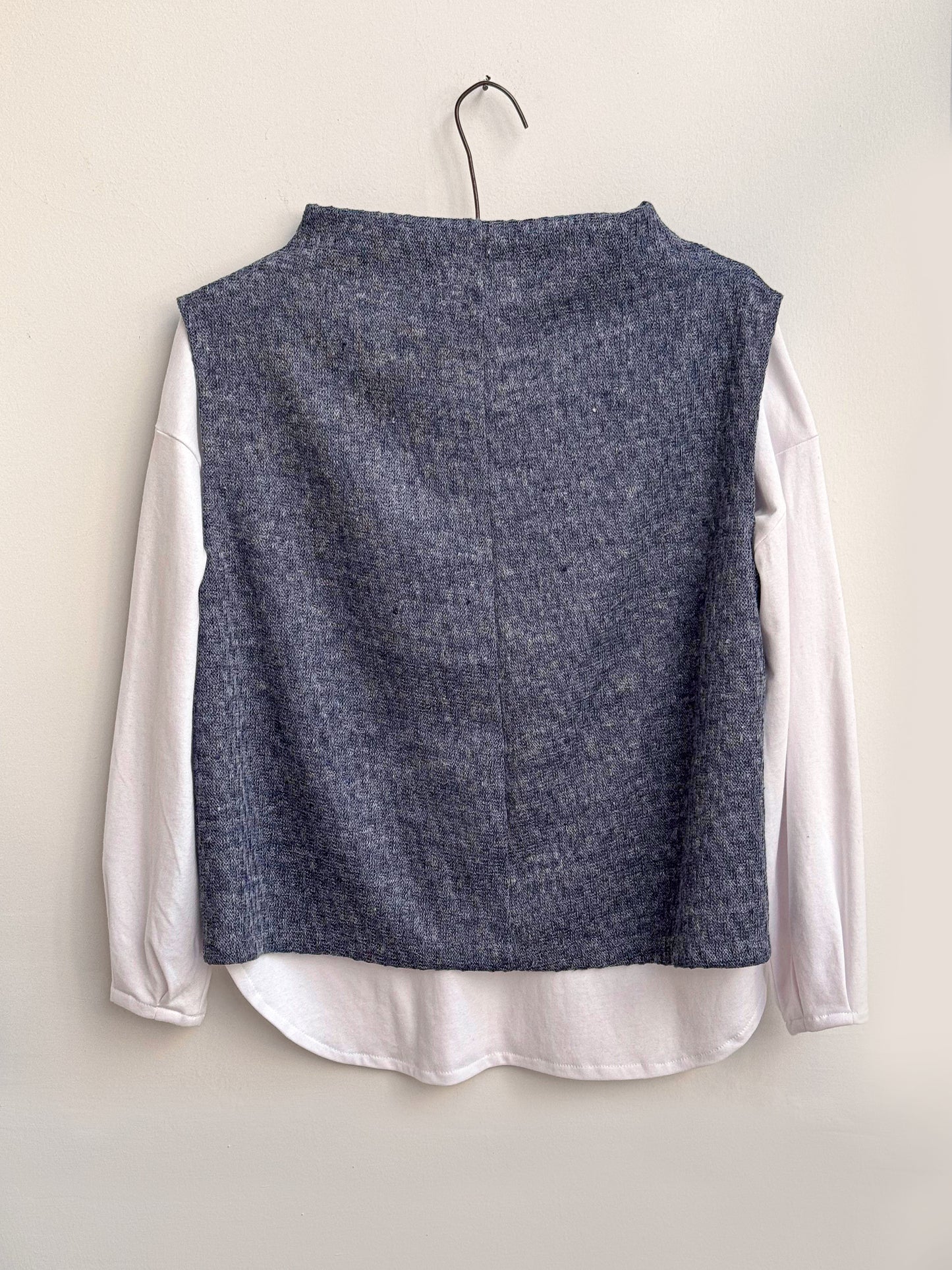 אפודת בלייר סריג כחול