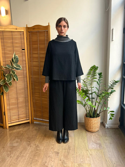 חולצת ניקו שחור