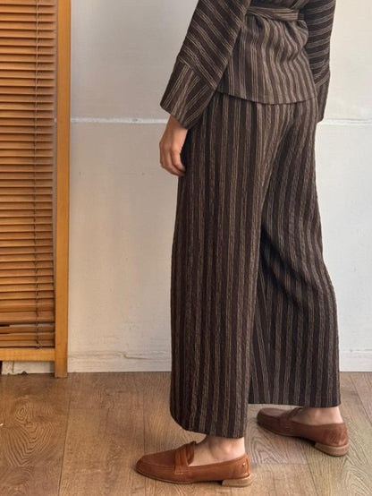 מכנסי בוי חום Village