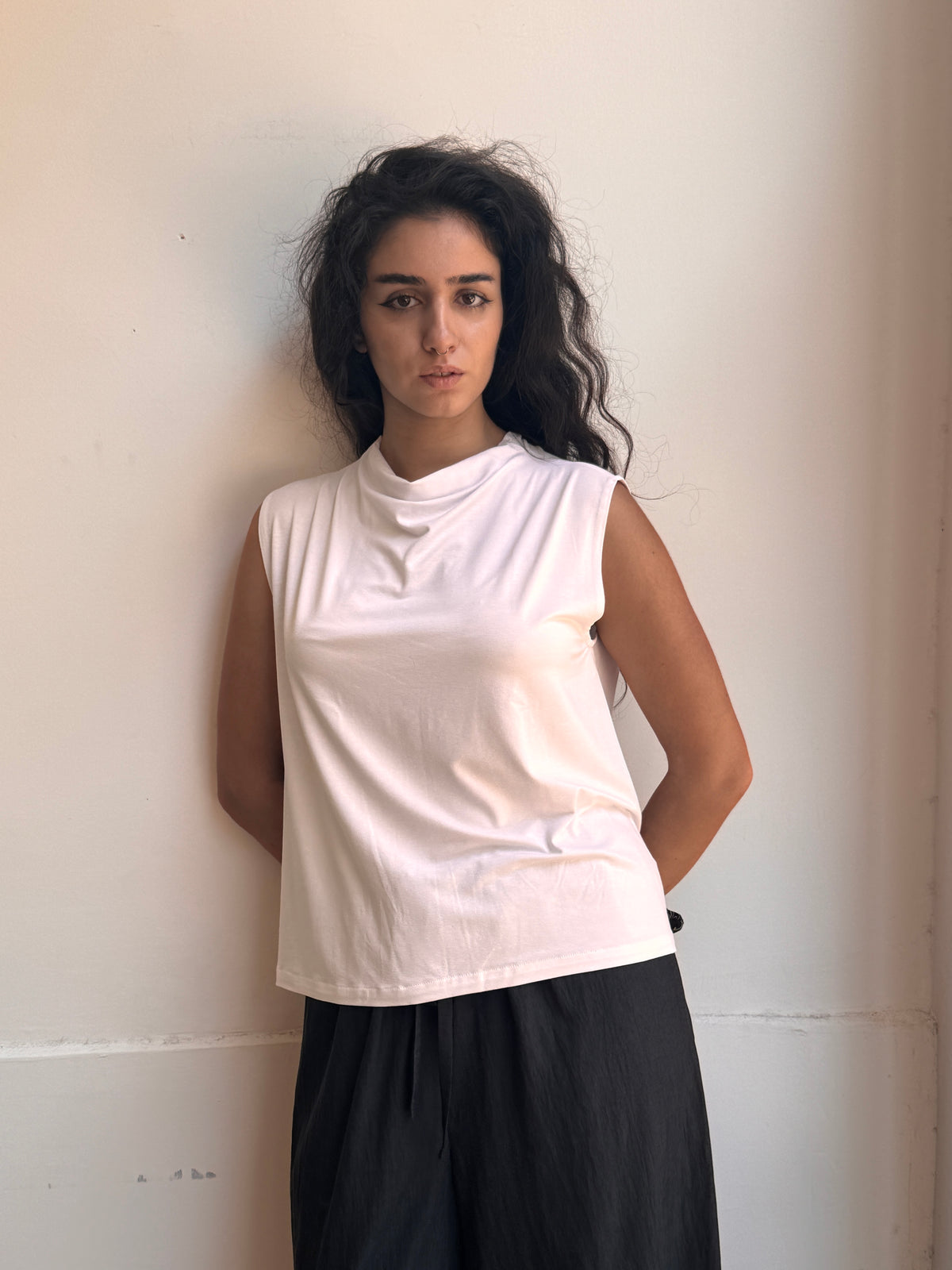 חולצת סאמר סמארט לבנה