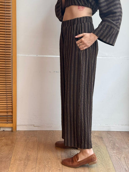 מכנסי בוי חום Village