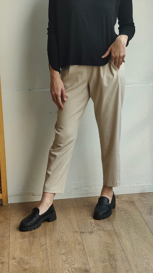 מכנסי טוליפ אבן