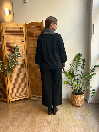 חולצת ניקו שחור