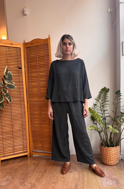 חולצת ניקו אפור