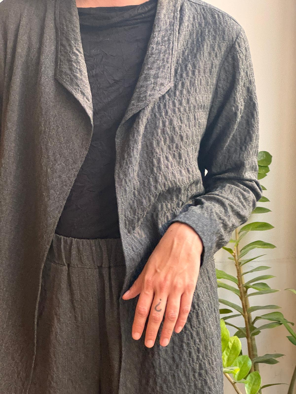 ז'קט קרדיגן Vol 1 אפור