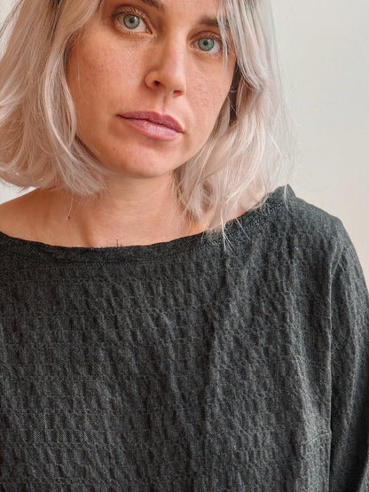 חולצת ניקו אפור