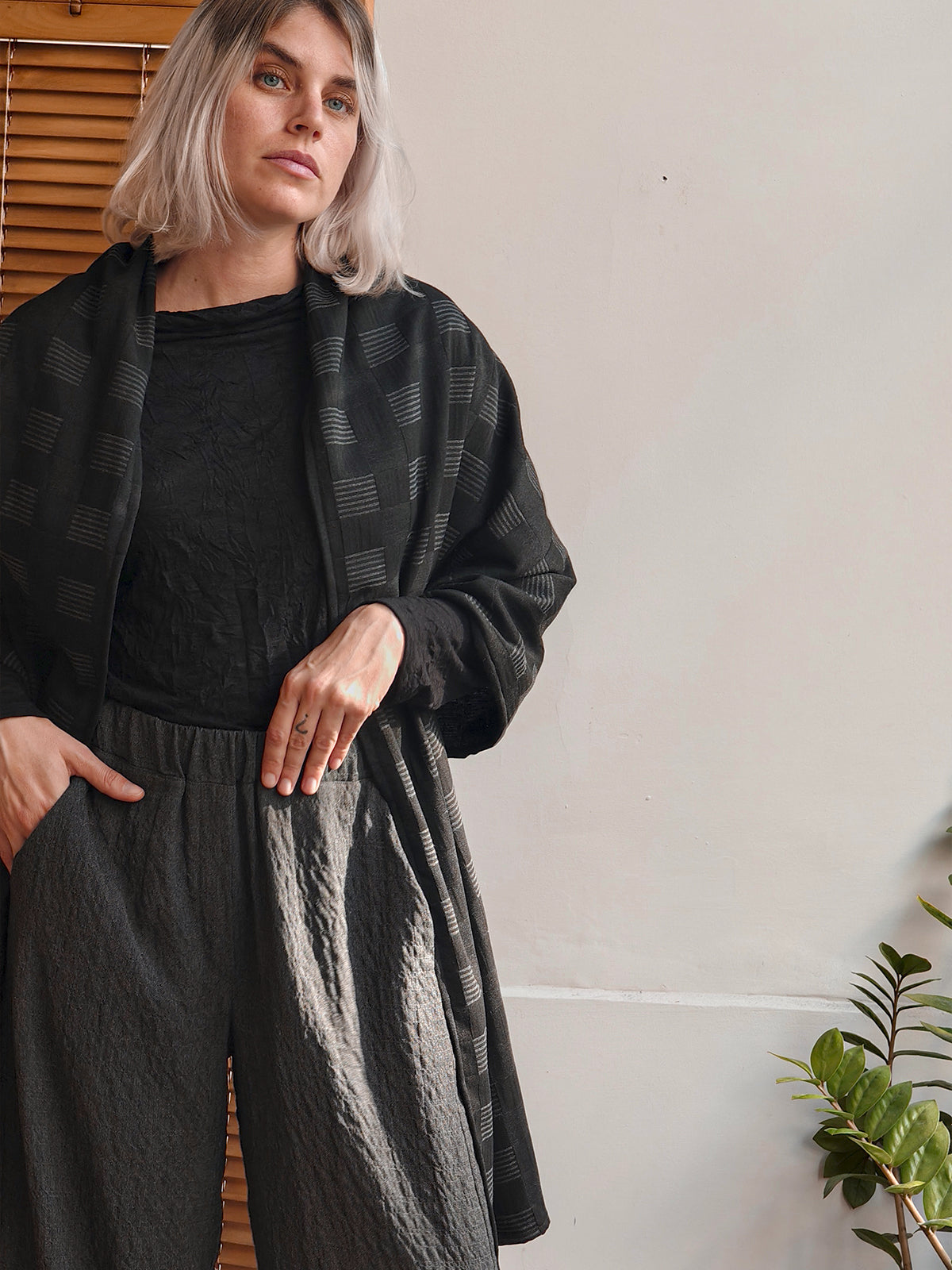 מכנסי בלאנקו אפור